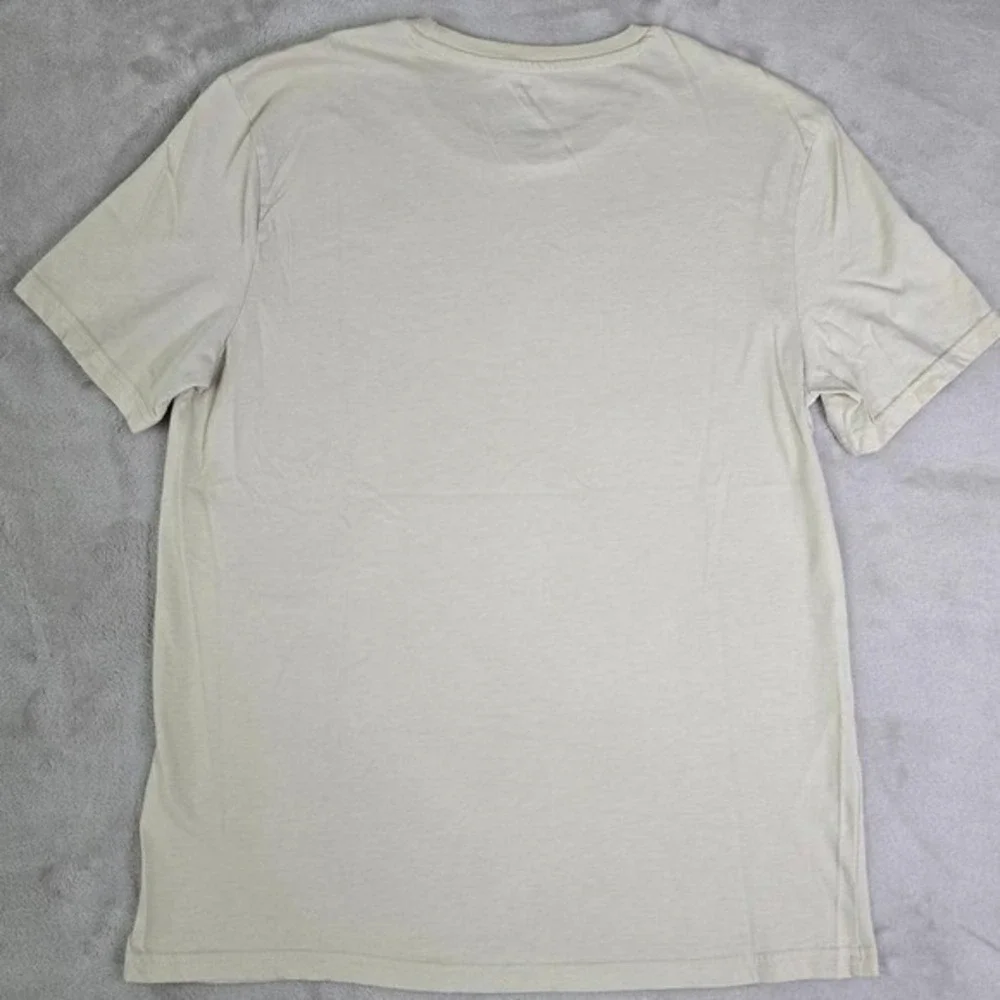 Sonoma Mens Lounge Pajama Set Tan T-Shirt L Green Plaid Shorts‎ M Loungewear